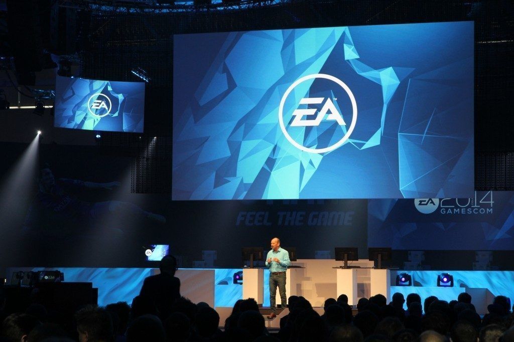 Peter Moore en la Conferencia de EA de la Gamescom 2014