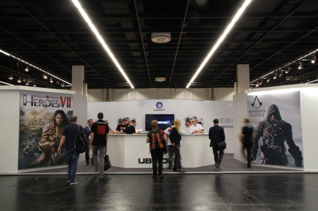 Stand de Ubi en la Gamescom 2014