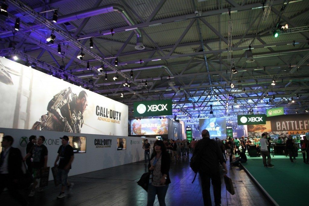 Stand de Xbox en la Gamescom 2014