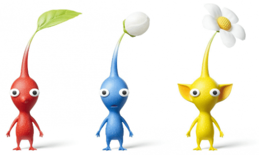 Three_Pikmin jardin zehngames videojuegos akihabara blues