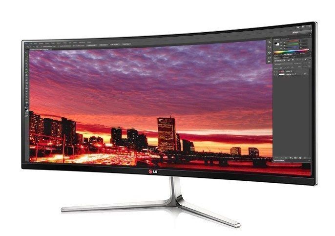 LG monitor curvo