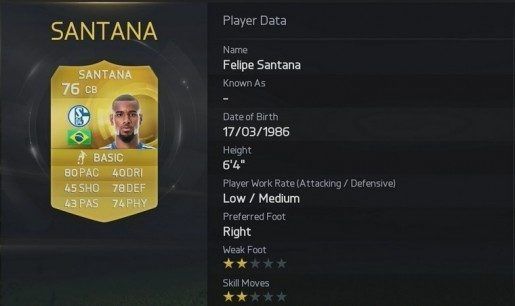 Fifa 15 Santana