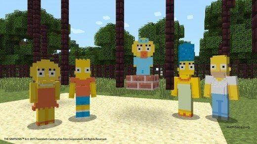 Minecraft Simpsons