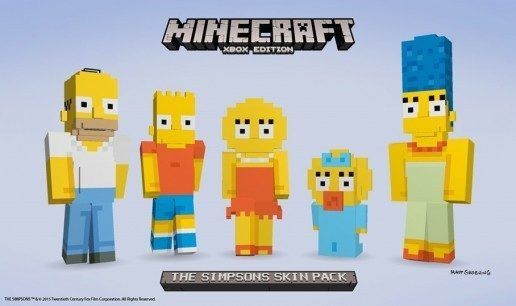 Minecraft Simpsons