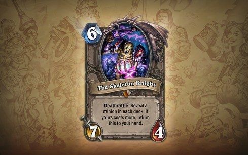 HearthStone Caballero esqueleto