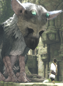 Un Trico gigante para promocionar The Last Guardian