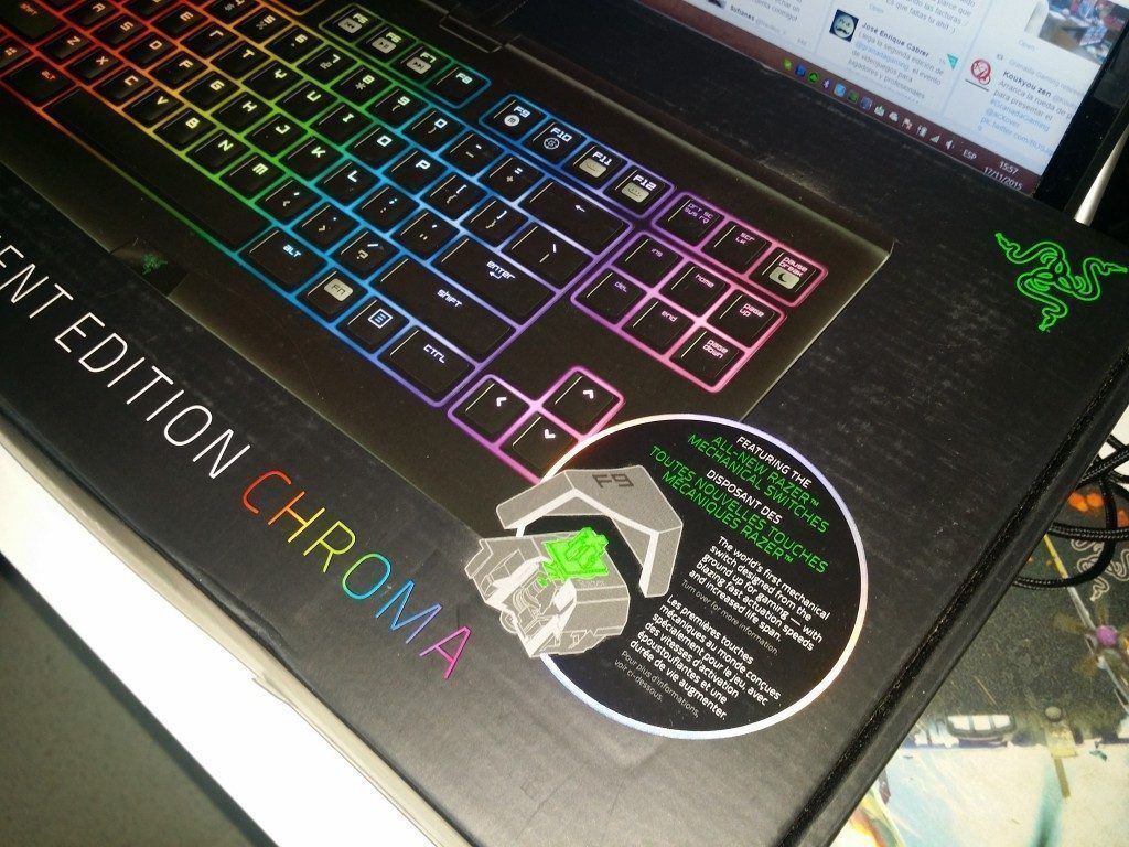 Razer Blackwidow T.E. Chroma 001