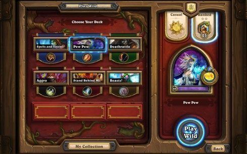 HearthStone Heroes Of Warcraft Modo Salvaje