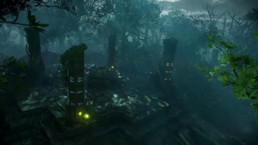 Esto parece un templo de invocacion. Esos simbolos son los del lenguaje de los guardianes vistos en Shadow Of Evil