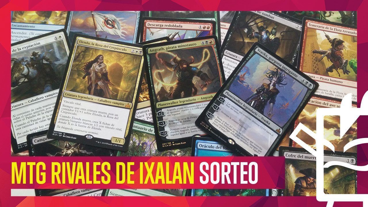 Sorteo Magic The Gathering Mazos Rivales De Ixalan