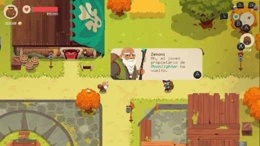 Moonlighter y tu gran amigo el viejo pellejo