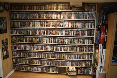 biblioteca de videojuegos