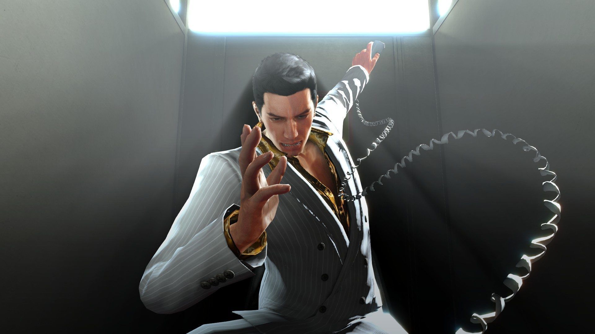 Yakuza 0 Kiryu minijuego de linea caliente