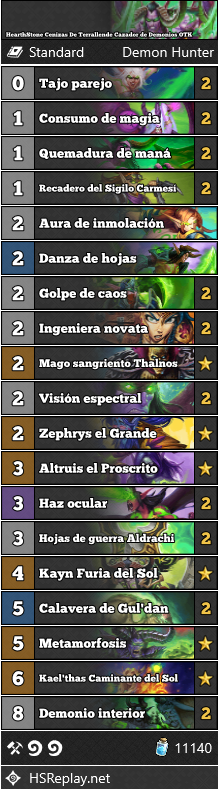 Mazo OTK Demon Hunter