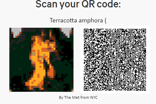 MET Animal Crossing QR Code